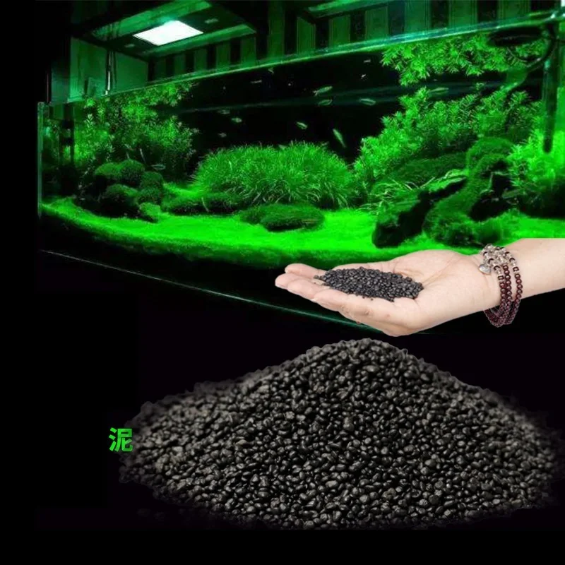 Aquarium Planted Tank Soil - 500g Aquarium Waterplant Vruchtbaarheid Substraat Zand