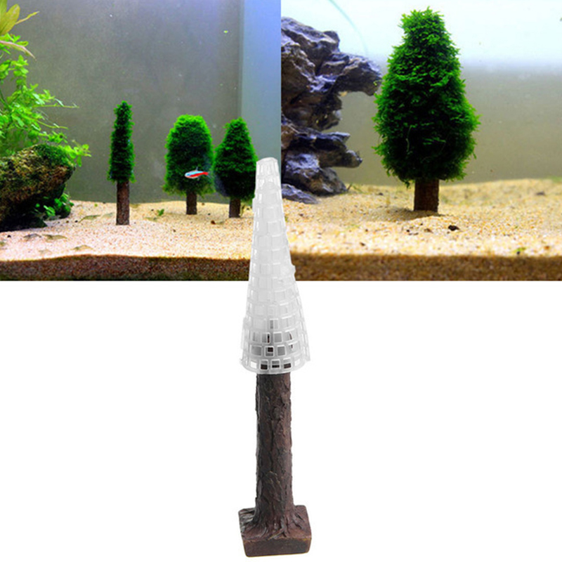Planted Aquarium Moss - Aquarium Decoratie Simulatie Kerstmos Kerstboom Plant