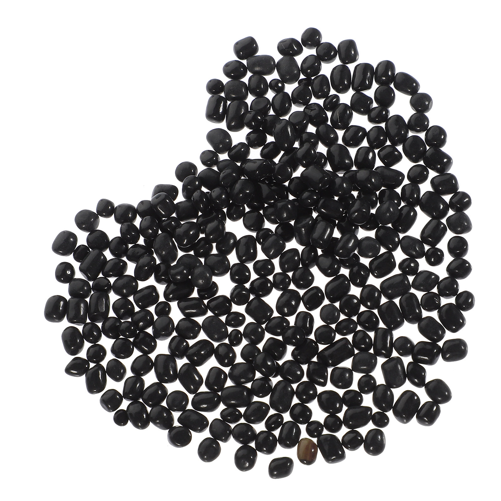 Aquarium Planted Tank Soil - 1Pack Aquarium Glazen Kralen Zwart Grind