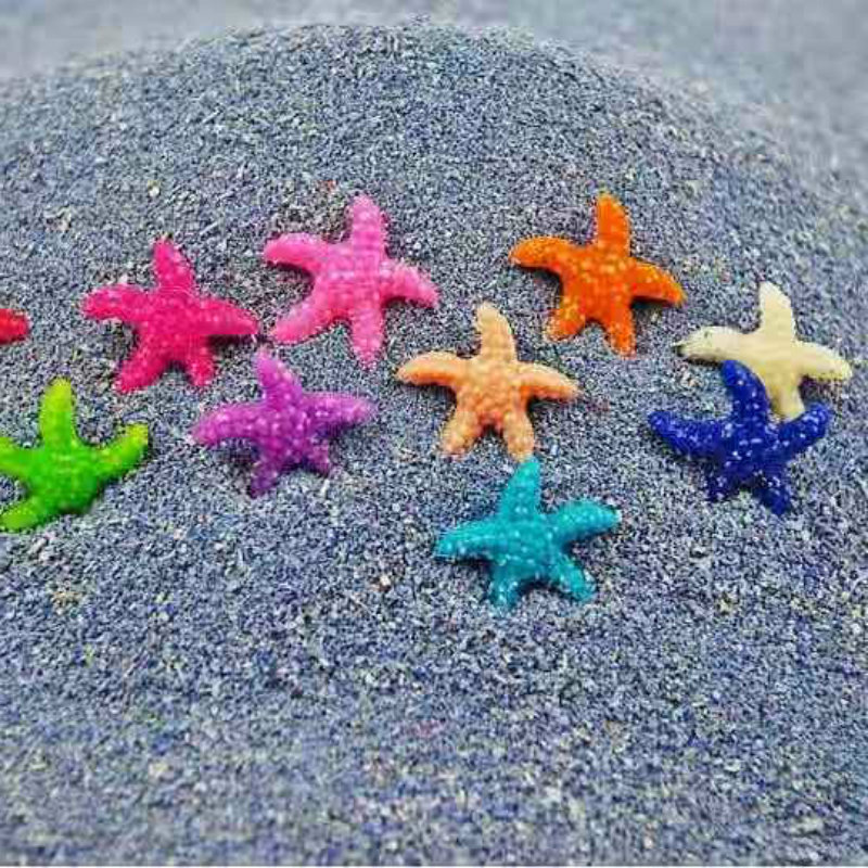 Aquarium Planet - 10 Stuks Aquarium Kunstmatige Zeester Roze