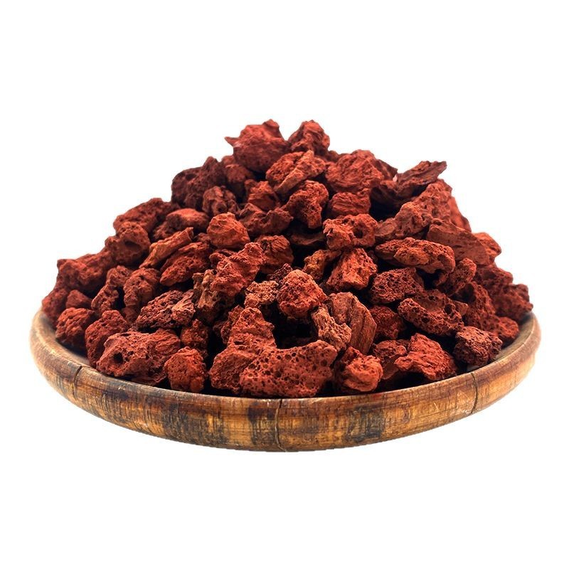 Aquarium Plant Gravel - Rode lavasteen voor aquariumdecoratie, natuurlijke vulkanische
