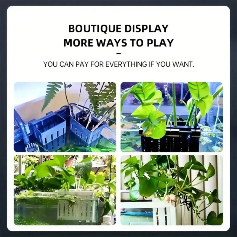 Aquariumplantenhouder Zwarte k - Planted Aquarium Equipment recensie en prijs
