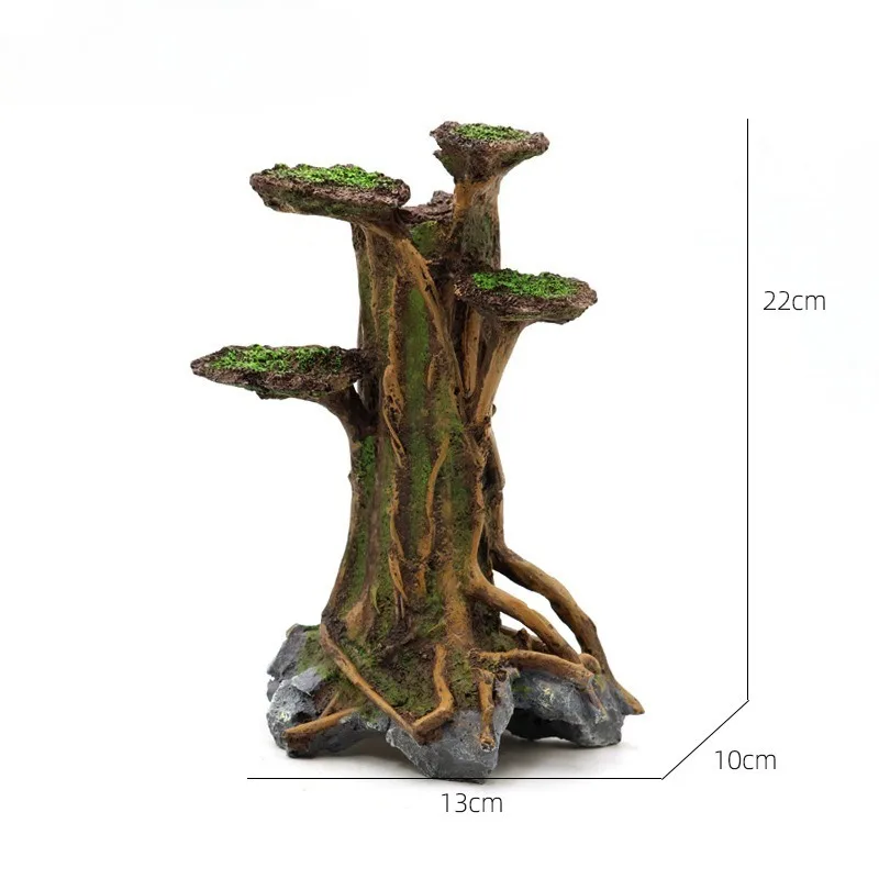 Kunstmatige mosboom drijfhout  - Planted Aquarium Moss recensie en prijs
