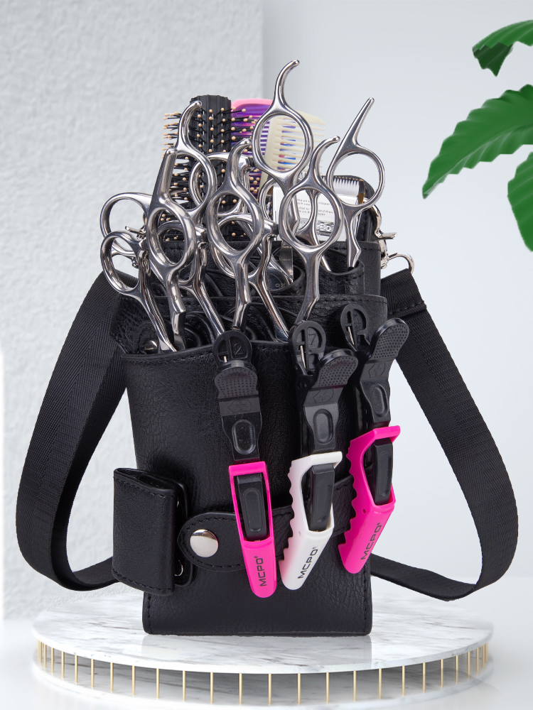 Pu Lederen Haarschaartas Kappe - Trimming Scissor Set recensie en prijs
