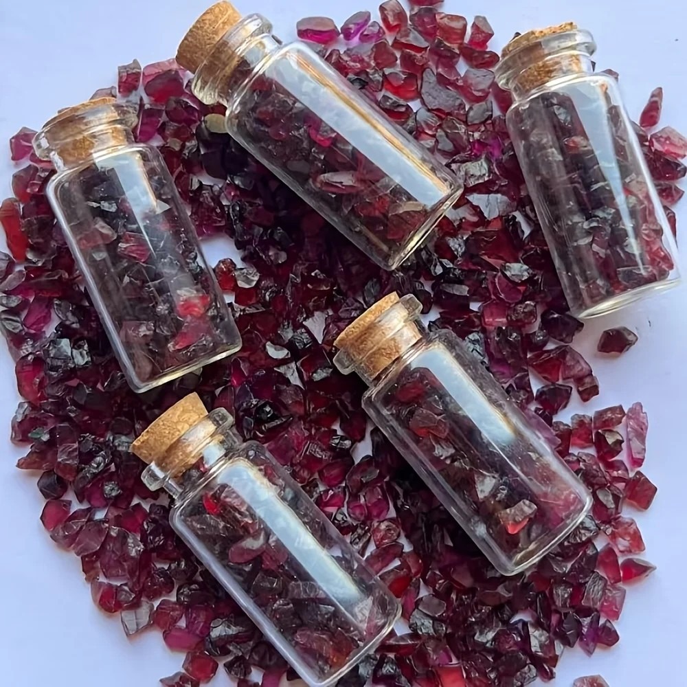 Natuurlijke ruwe granaat edels - Aquarium Plant Gravel recensie en prijs