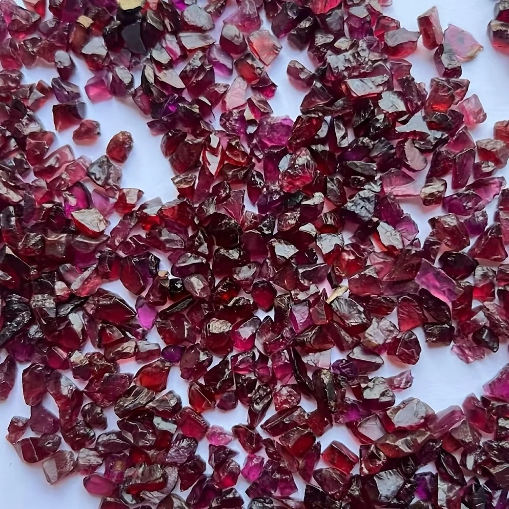 Natuurlijke ruwe granaat edels - Aquarium Plant Gravel recensie en prijs