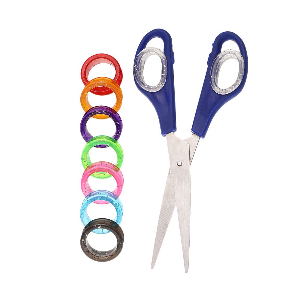 2 Stuks Comfortabele Kleurrijk - Trimming Scissor Set recensie en prijs
